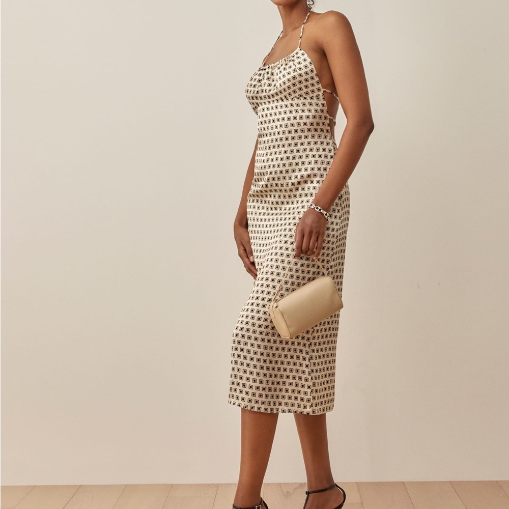 Reformation Canton Silk Dress